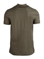 Polos Polo Goldman Burberry Verde Homme
