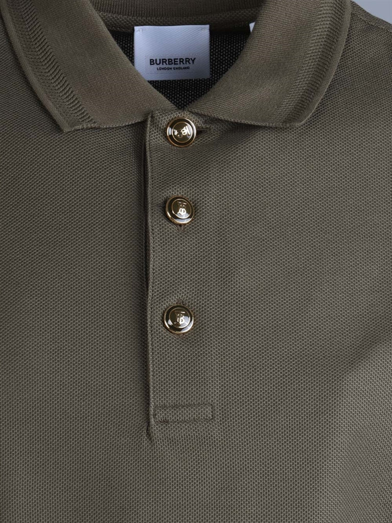 Polos Polo Goldman Burberry Verde Homme