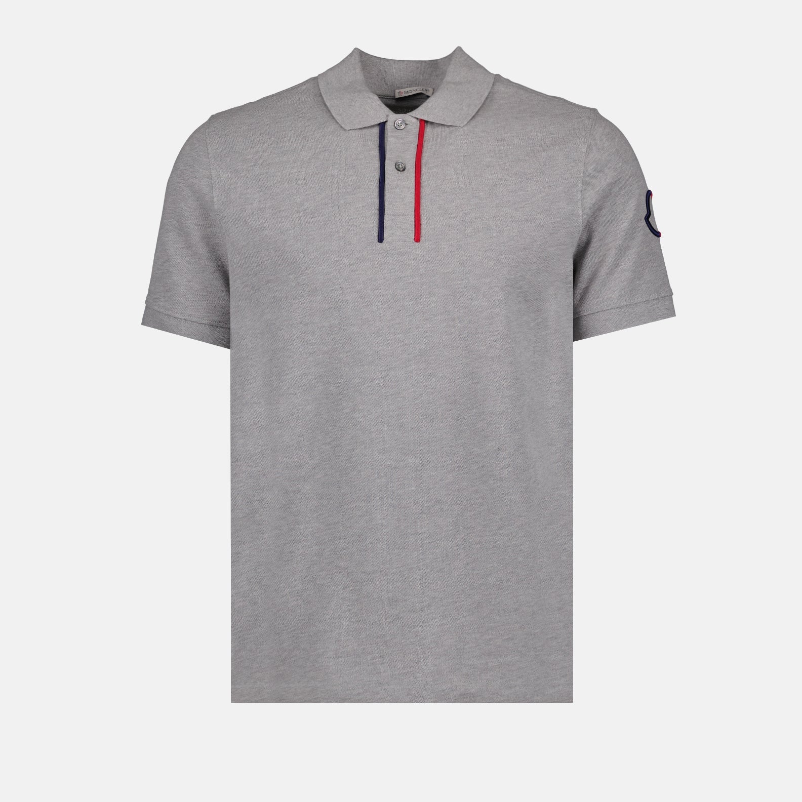 Polos Polo à logo Moncler Gris Homme