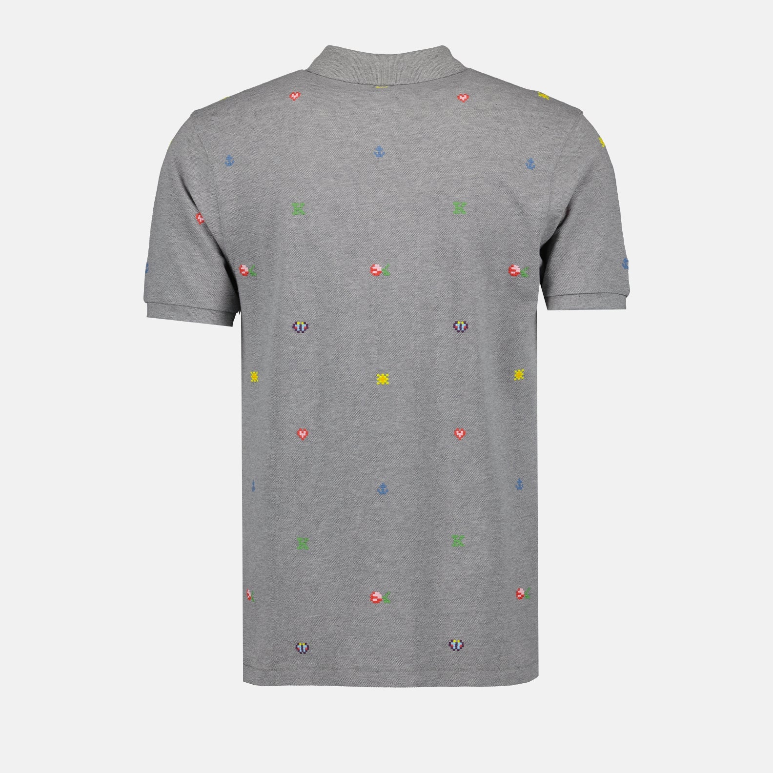 Polos Polo Kenzo Pixel Kenzo Cinza Homme