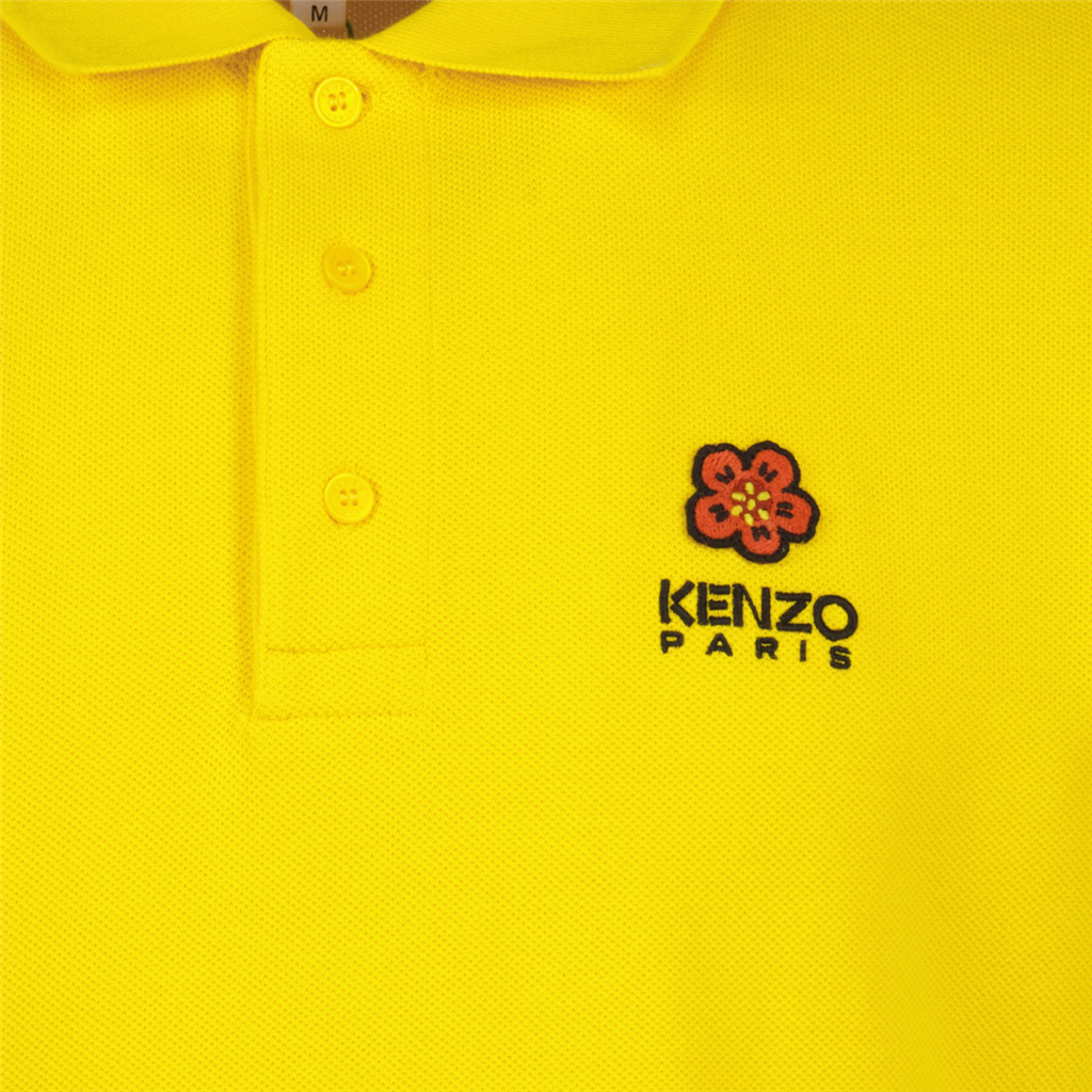 Polos Polo Boke Flower Kenzo Amarillo Homme