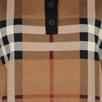 Polos Polo à carreaux Burberry Marrom Femme