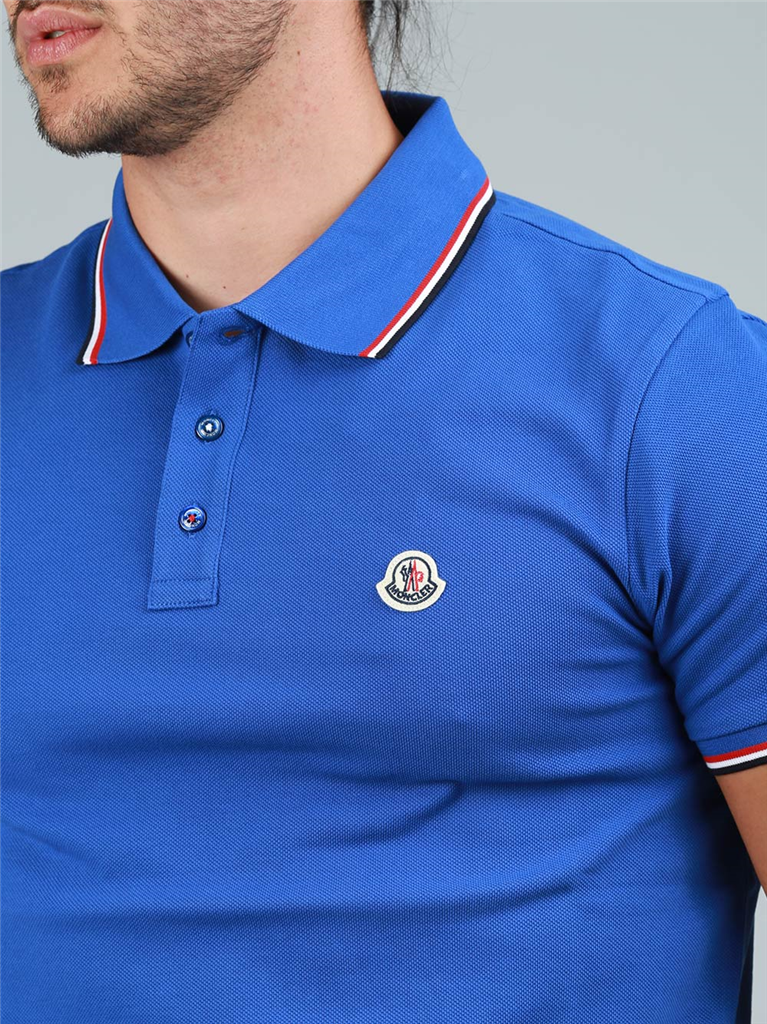 Polos Polo logo Moncler Azul Homme