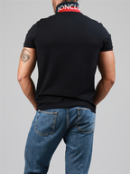 Poloshirts Polo logo Moncler Blau Homme