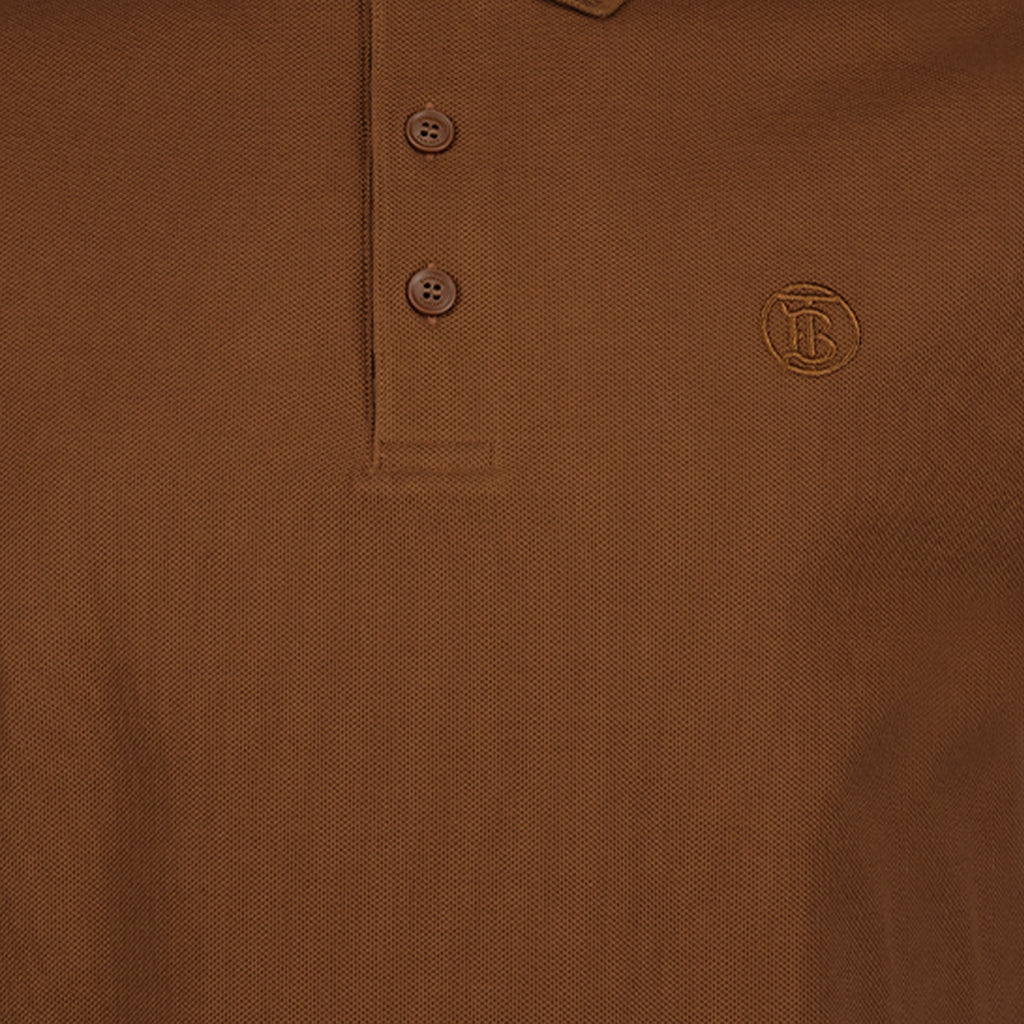 Polo Polo Eddie Burberry Marrone Homme