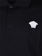 Camisetas Polo Medusa Versace Azul Homme