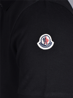 Polos Polo à logo Moncler Preto Homme
