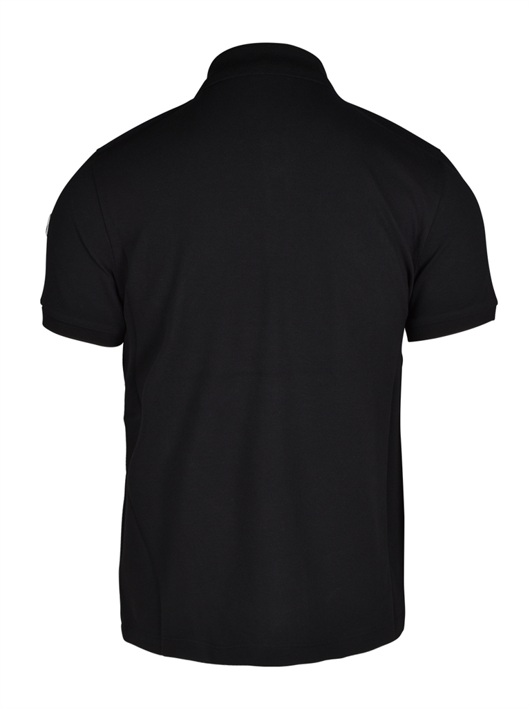 Polos Polo à logo Moncler Negro Homme