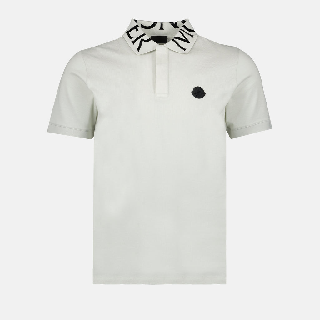 Polos Polo à logo Moncler Cinza Homme