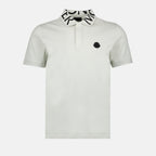 Polos Polo à logo Moncler Cinza Homme