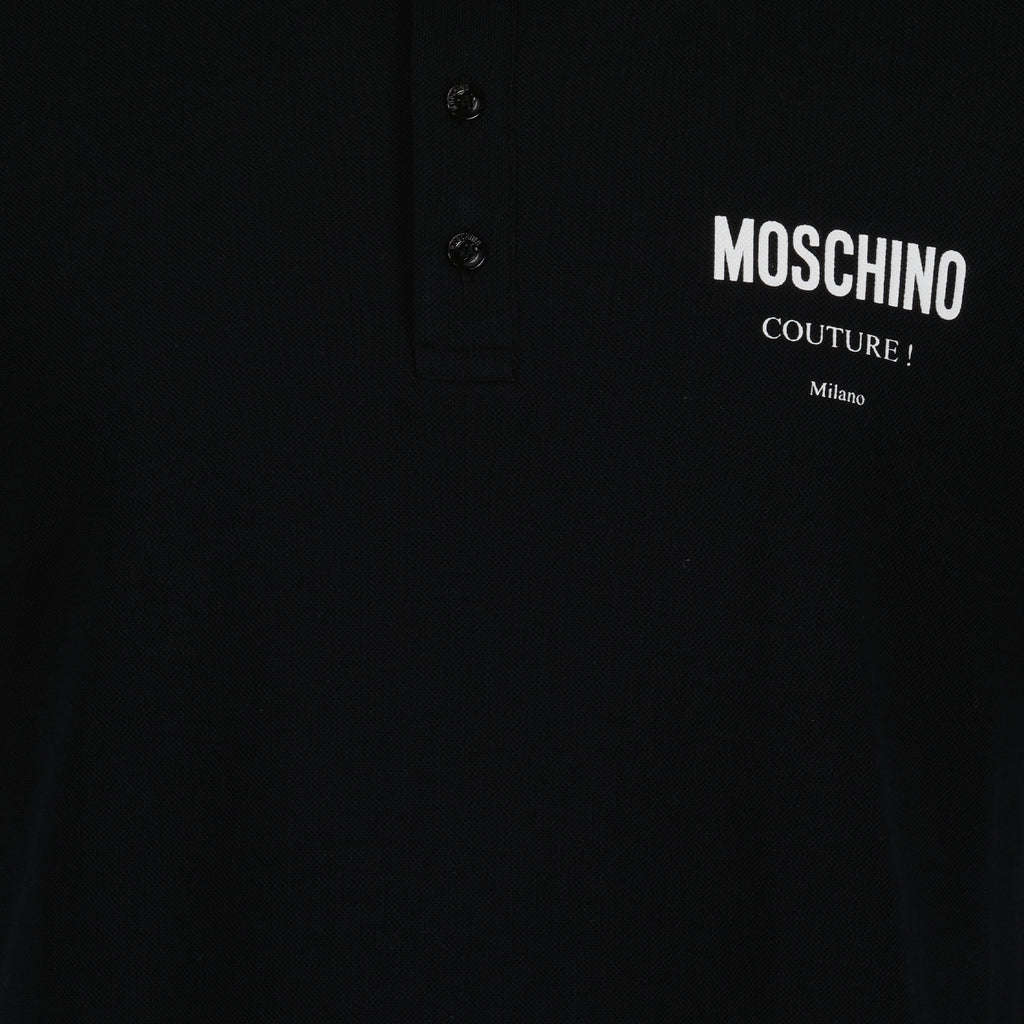 Polos Polo à logo Moschino Preto Homme