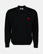 Polos Polo Ami de Coeur Ami PARIS Negro Homme