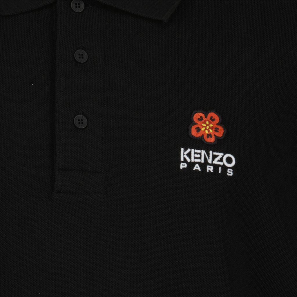 Polos Polo Boke Flower Kenzo Negro Homme