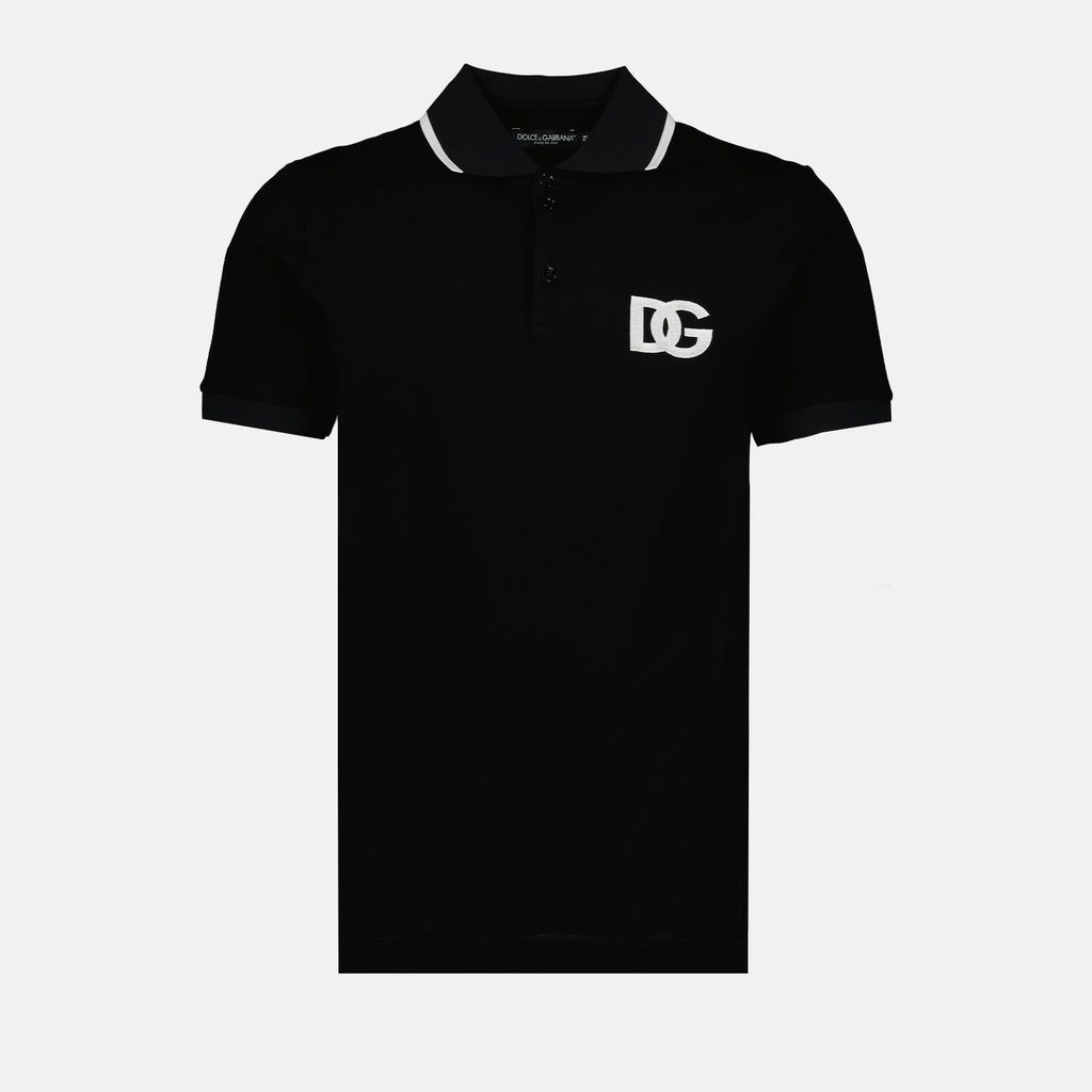 Polo shirts DG polo shirt Dolce & Gabbana Black Man