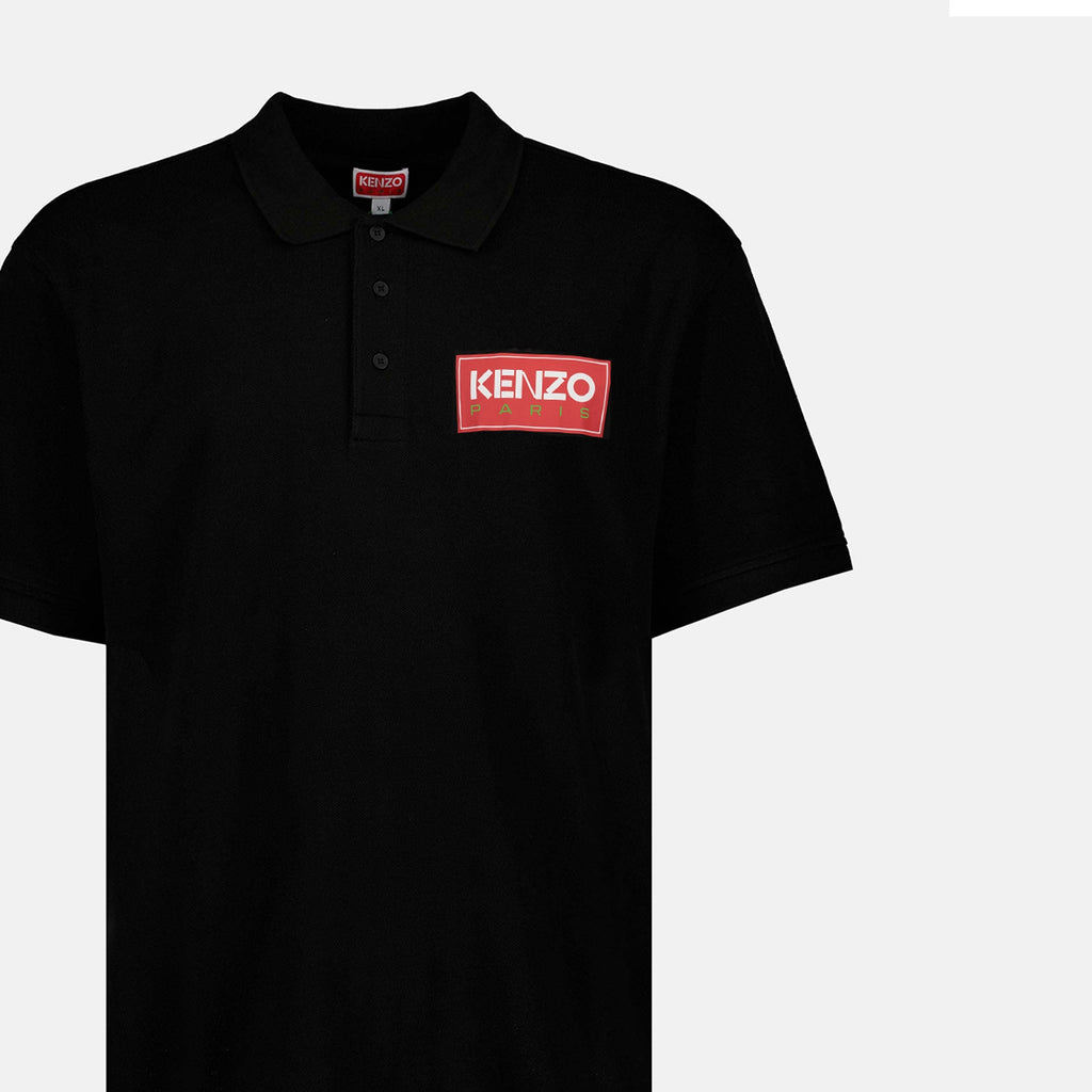 ポロシャツ ポロ ケンゾー パリ Kenzo 黒 男