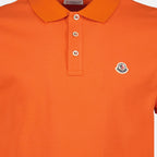 Polos Polo à logo Moncler Naranja Homme