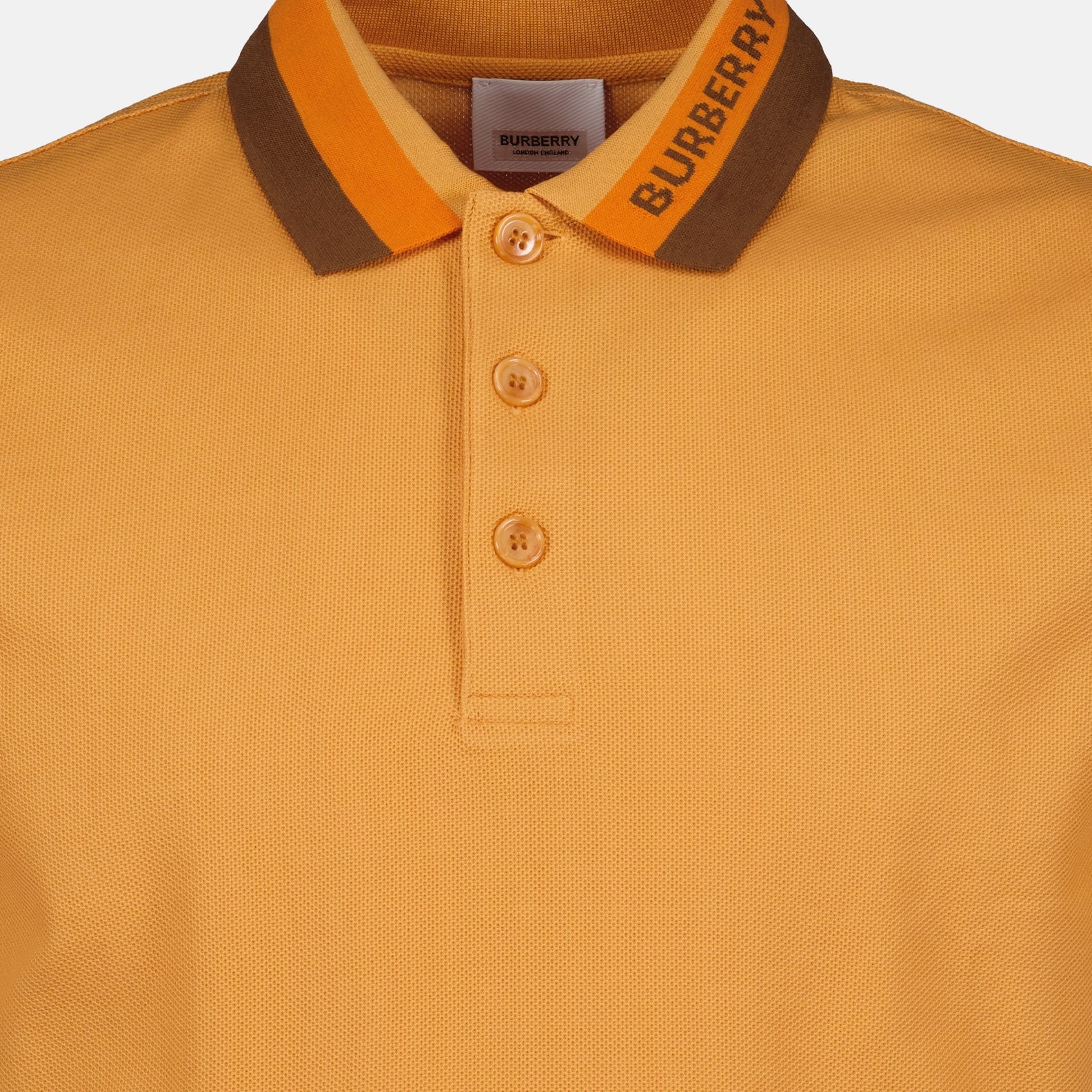 Polos Polo Edney Burberry Naranja Homme