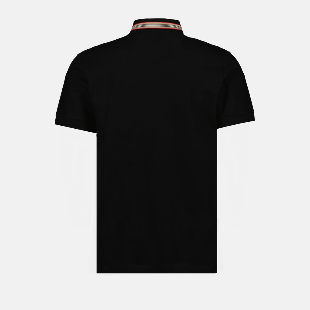 폴로 셔츠 Polo Pierson Burberry 검은색 Homme