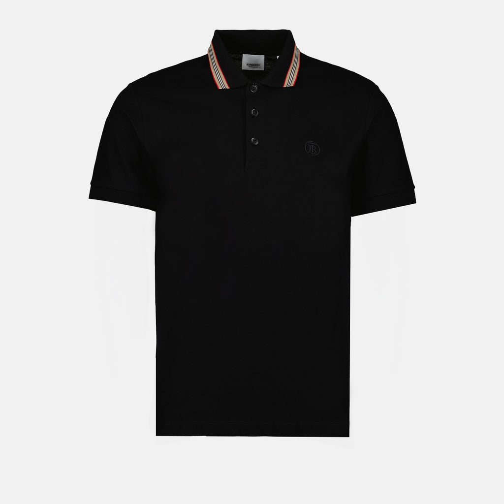폴로 셔츠 Polo Pierson Burberry 검은색 Homme