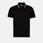 폴로 셔츠 Polo Pierson Burberry 검은색 Homme