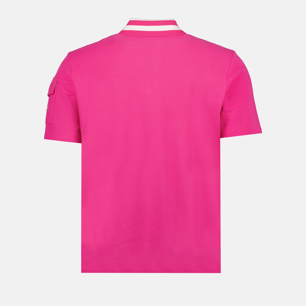 Polos Polo à logo Moncler Rosa Femme
