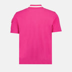 Polos Polo à logo Moncler Rosa Femme