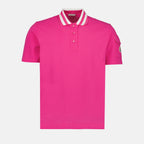 Polos Polo à logo Moncler Rosa Femme