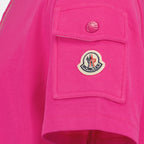 Polos Polo à logo Moncler Rosa Femme