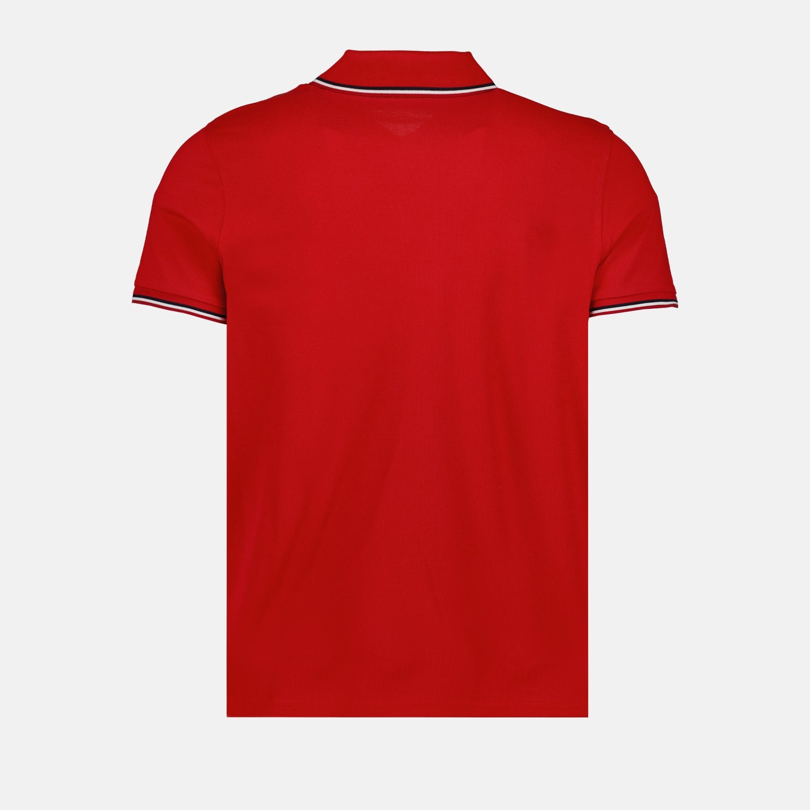 Polos Polo à logo et liseré Rouge Moncler Rojo Homme