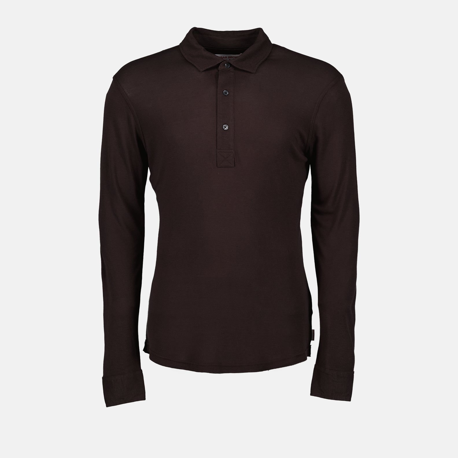 Polos Polo Sebastian en cachemire Orlebar Brown Marrón Homme