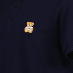 Polos Polo Teddy Moschino Bleu Homme