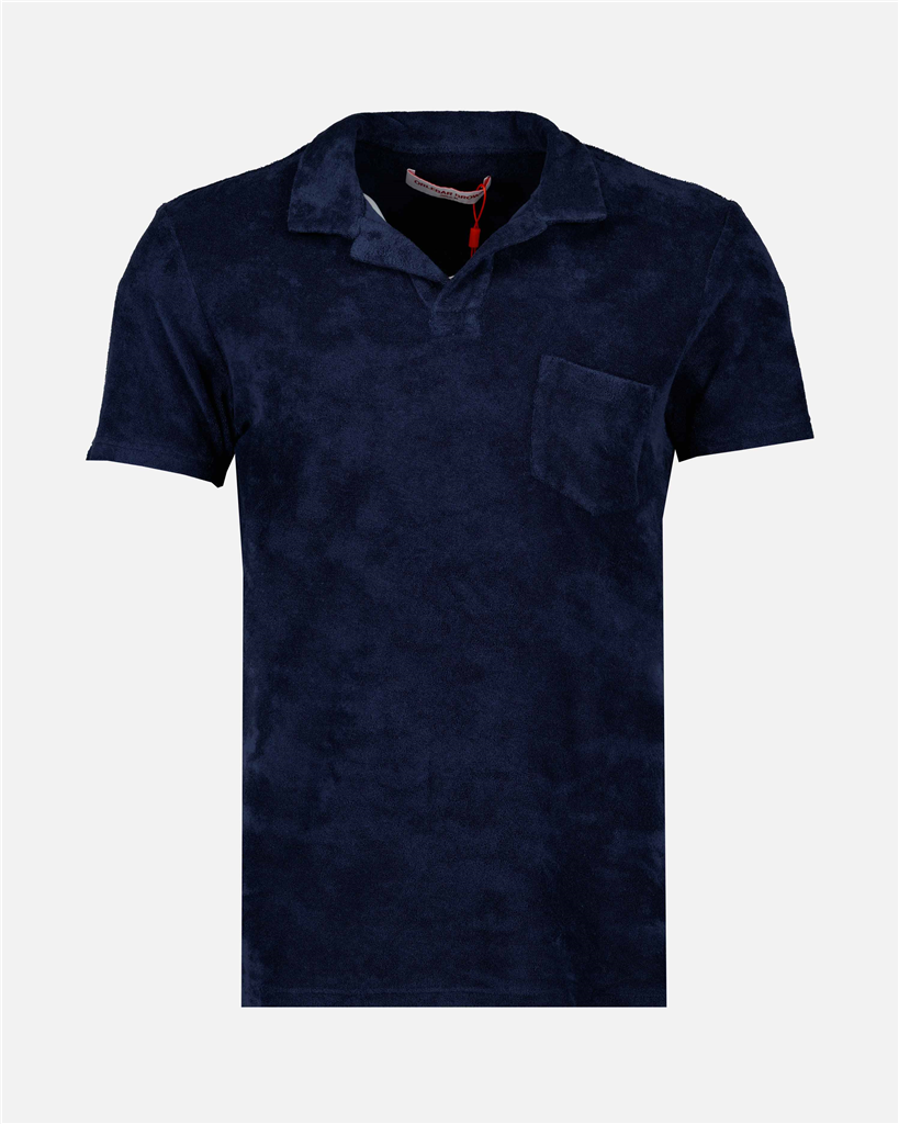 Polos Polo Terry Orlebar Brown Azul Homme