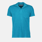 Polos Polo Terry Orlebar Brown Azul Homme