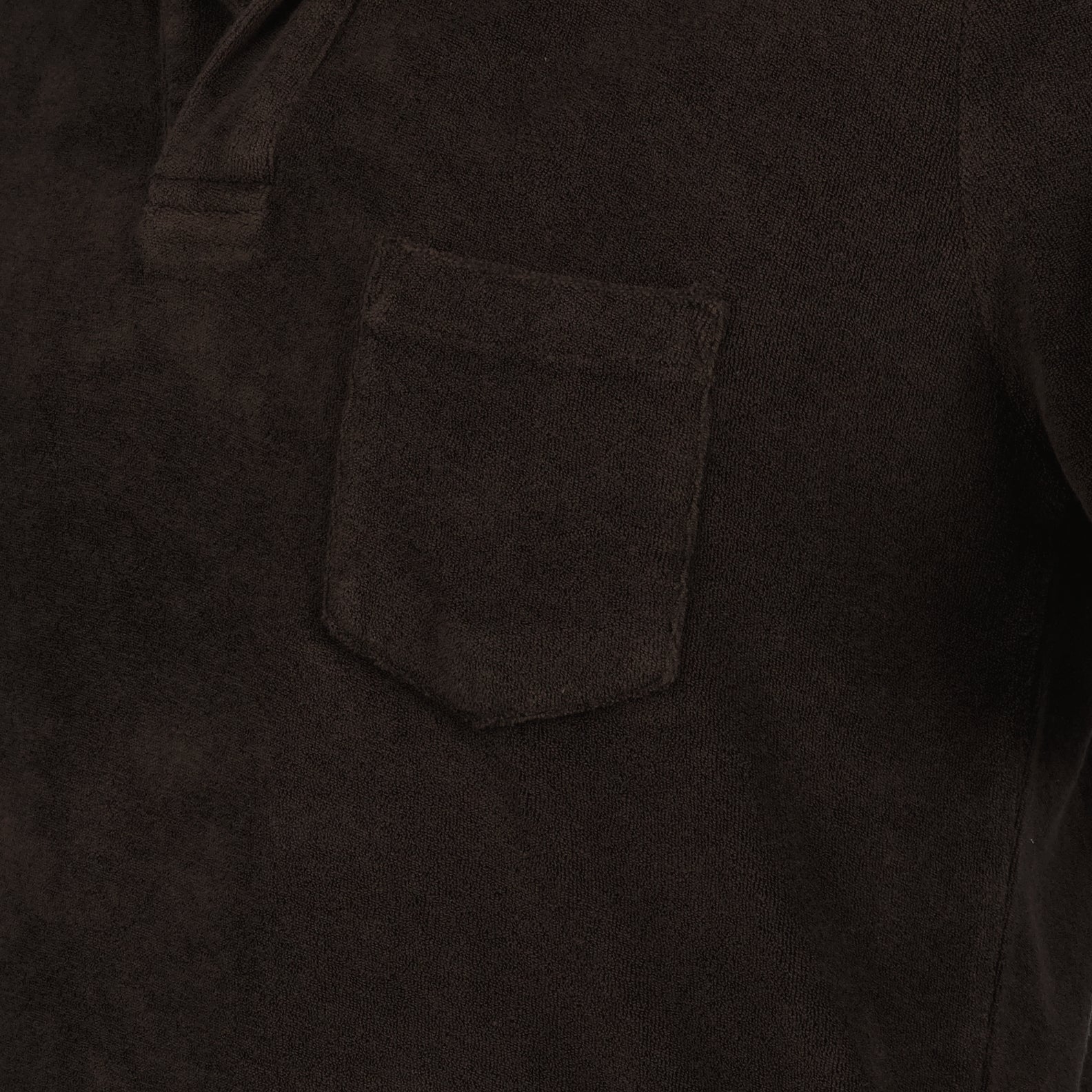 Polos Polo Terry Orlebar Brown Marrón Homme