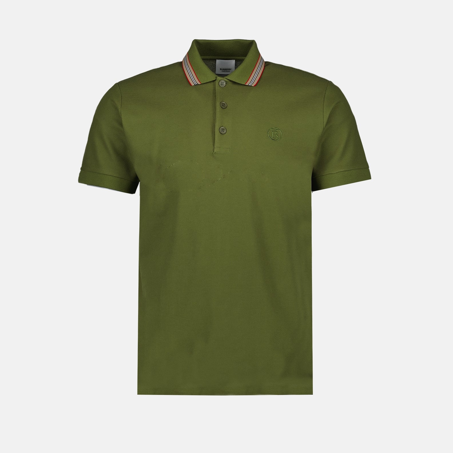 Polos Polo Pierson Burberry Verde Homme