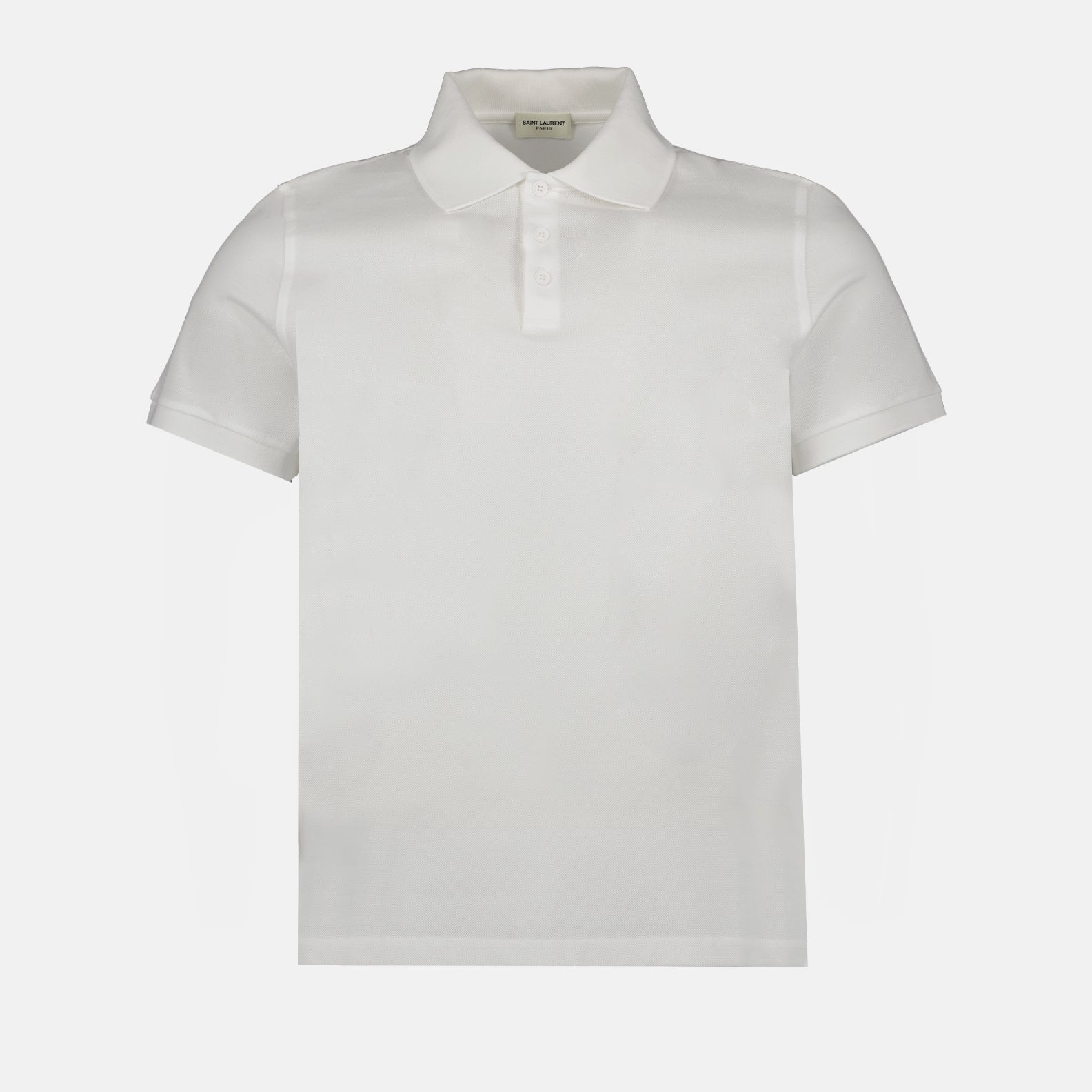 Polo shirts YSL Polo Saint Laurent White Man