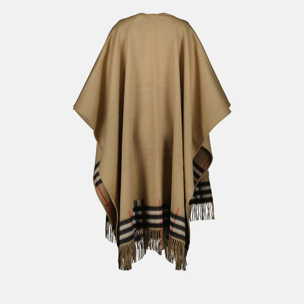 Vestes Poncho en cachemire Burberry Beige Unisexe