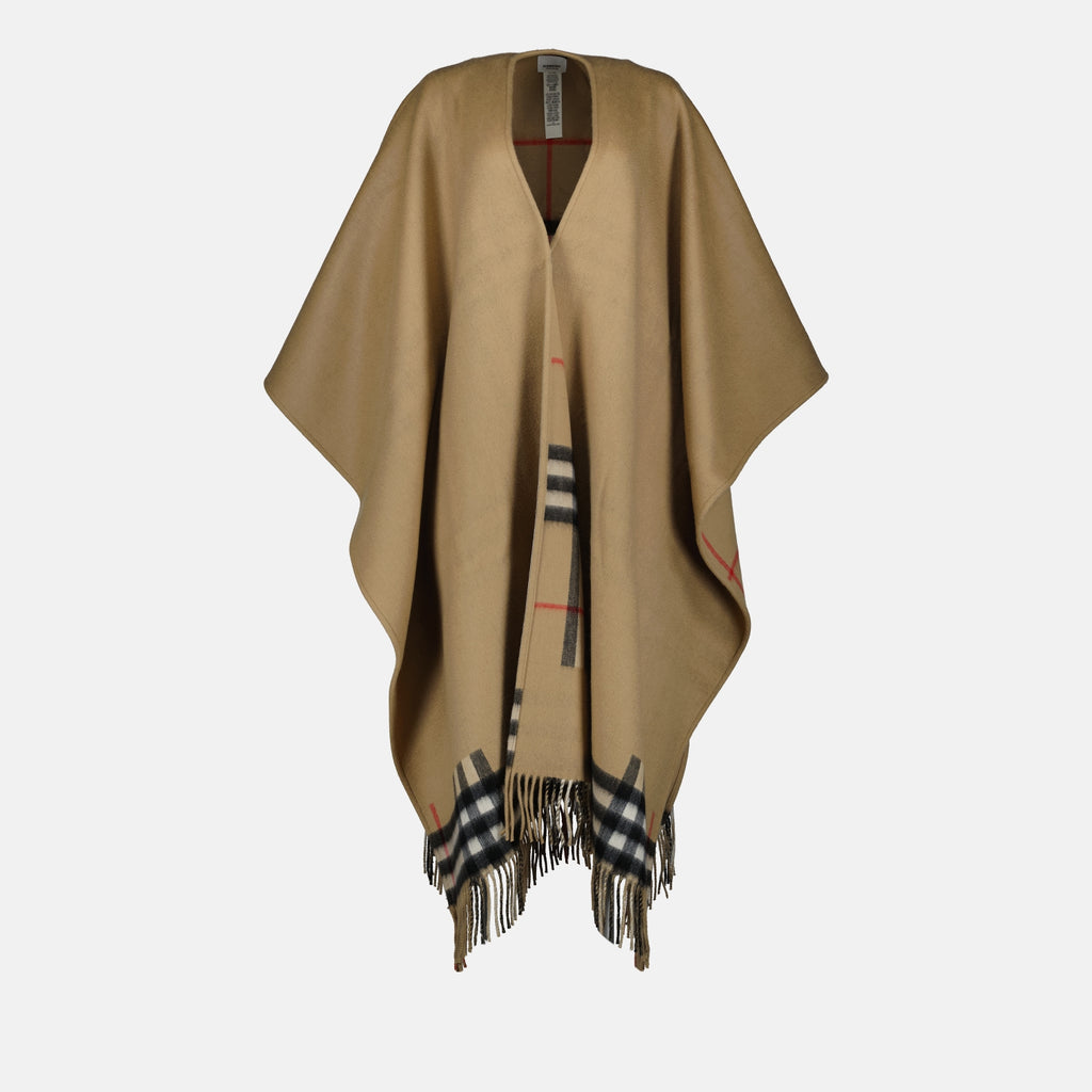 Vestes Poncho en cachemire Burberry Beige Unisexe