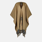 Vestes Poncho en cachemire Burberry Beige Unisexe