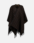 Vestes Poncho FF Fendi Marron Unisexe