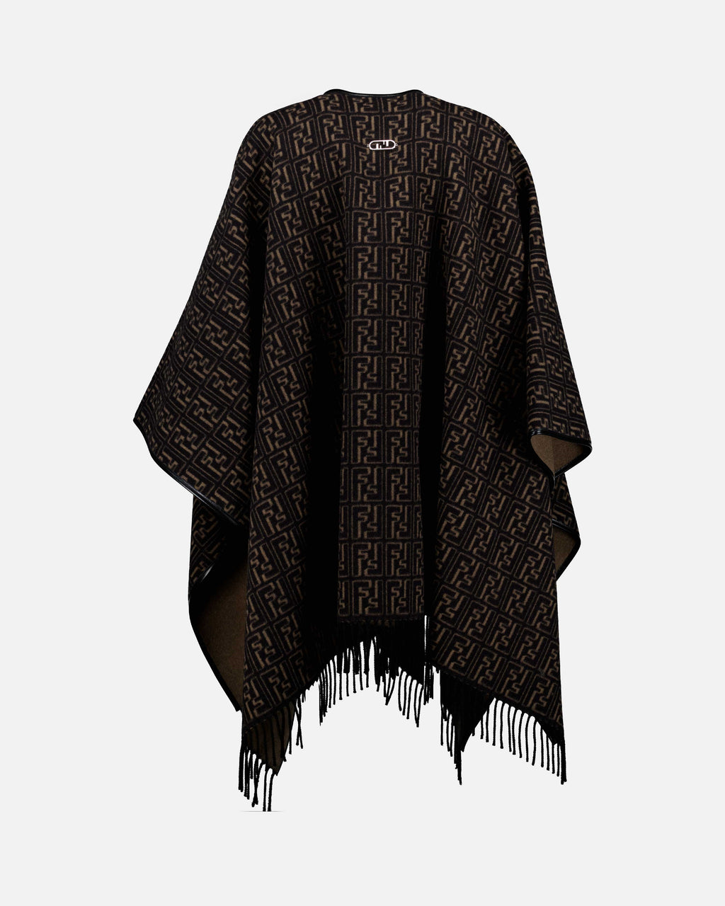 Vestes Poncho FF Fendi Marron Unisexe