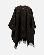 Vestes Poncho FF Fendi Marron Unisexe