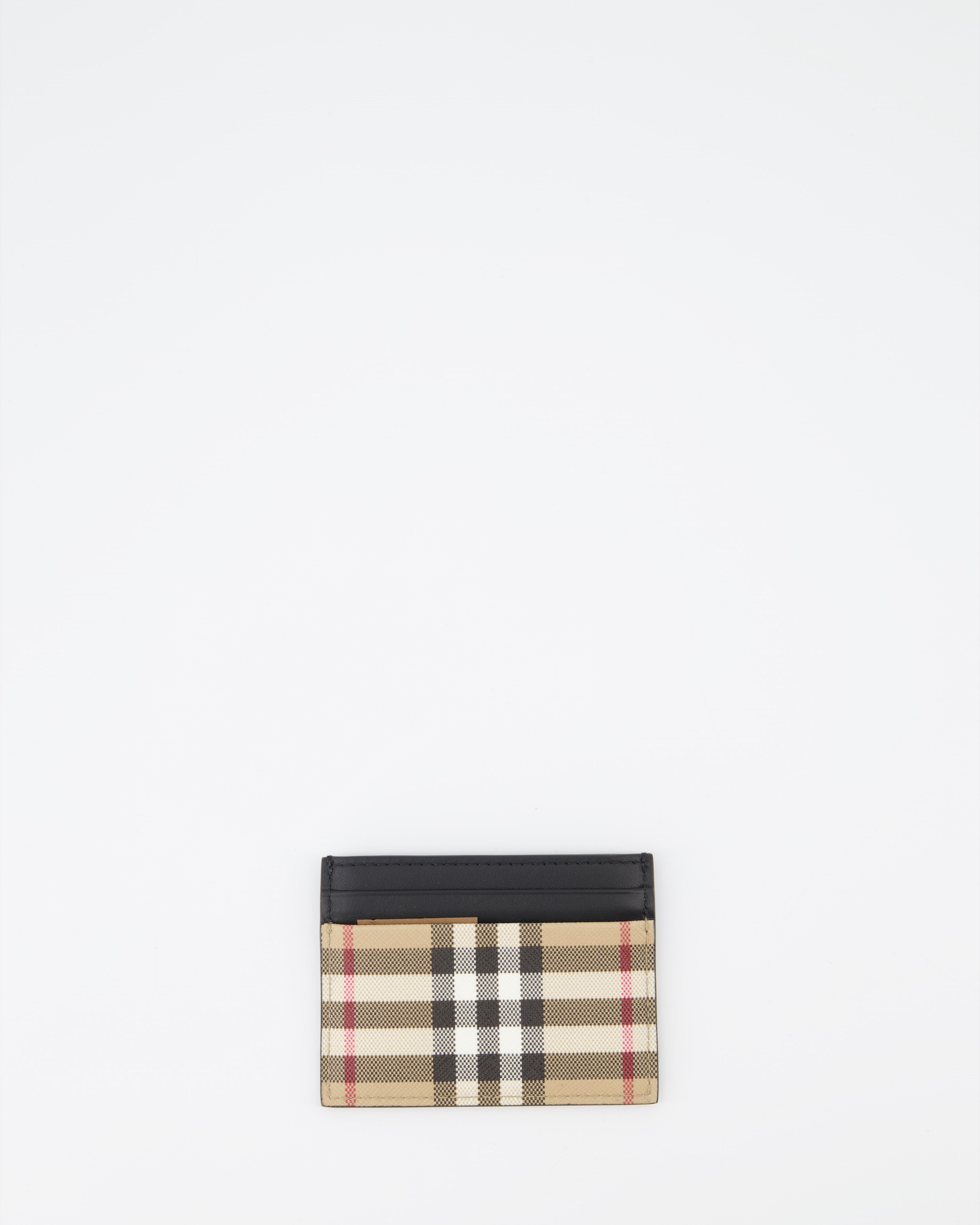 Petite maroquinerie Porte-cartes à carreaux Burberry Beige Homme