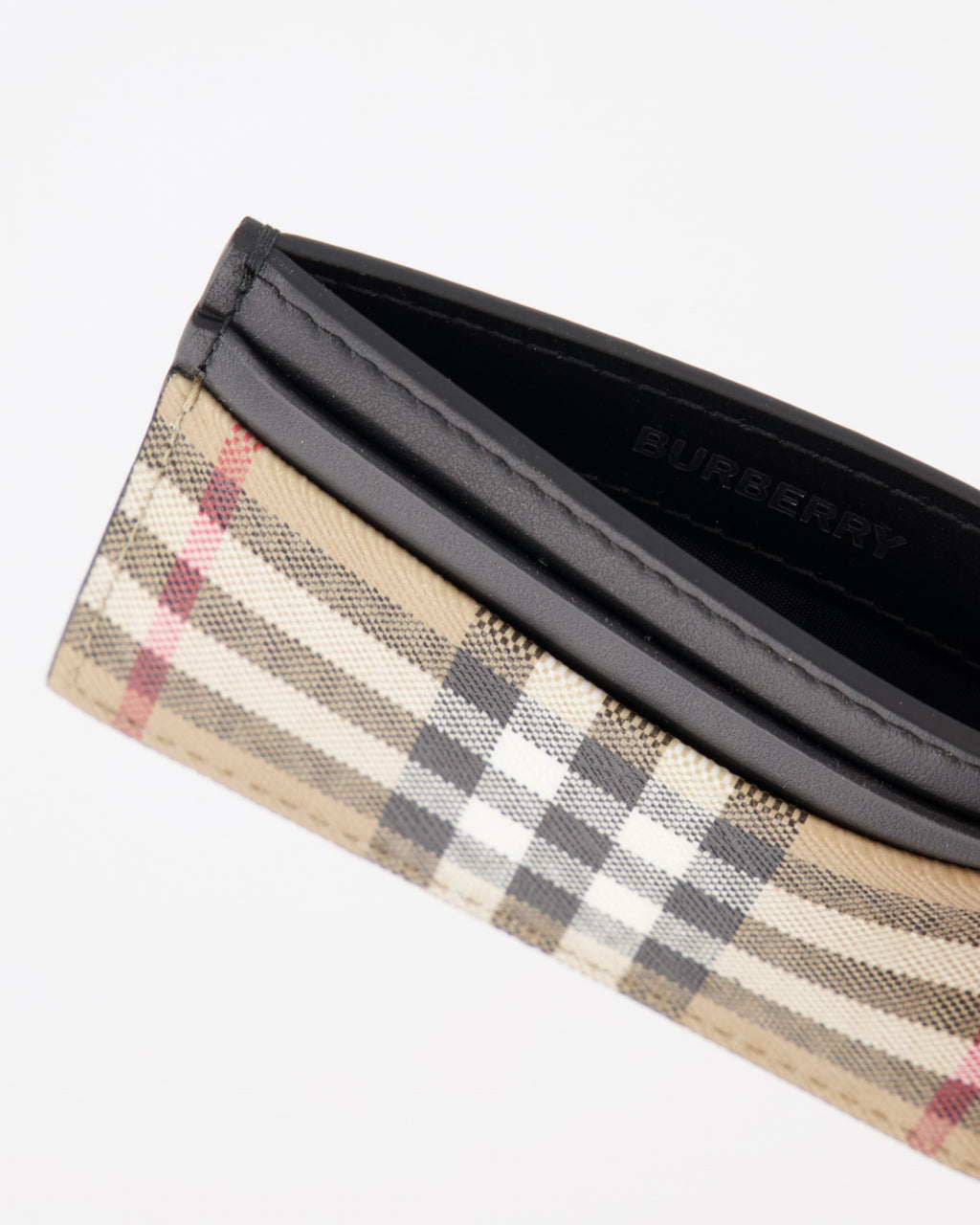 Petite maroquinerie Porte-cartes à carreaux Burberry Beige Homme