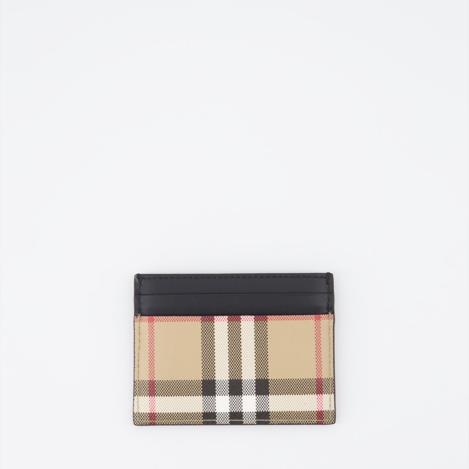 Petite maroquinerie Porte-cartes à carreaux Burberry Beige Femme