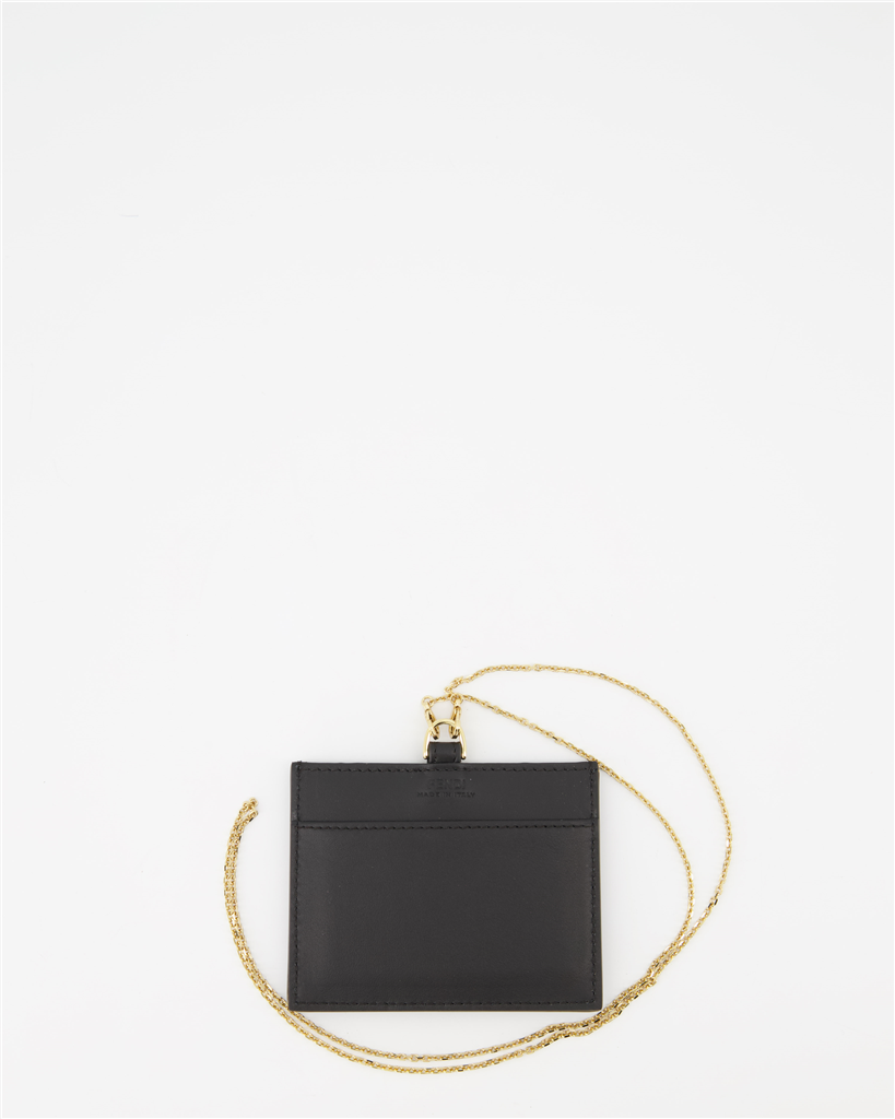 Small leather goods Fendi Roma card holder Fendi Black Women