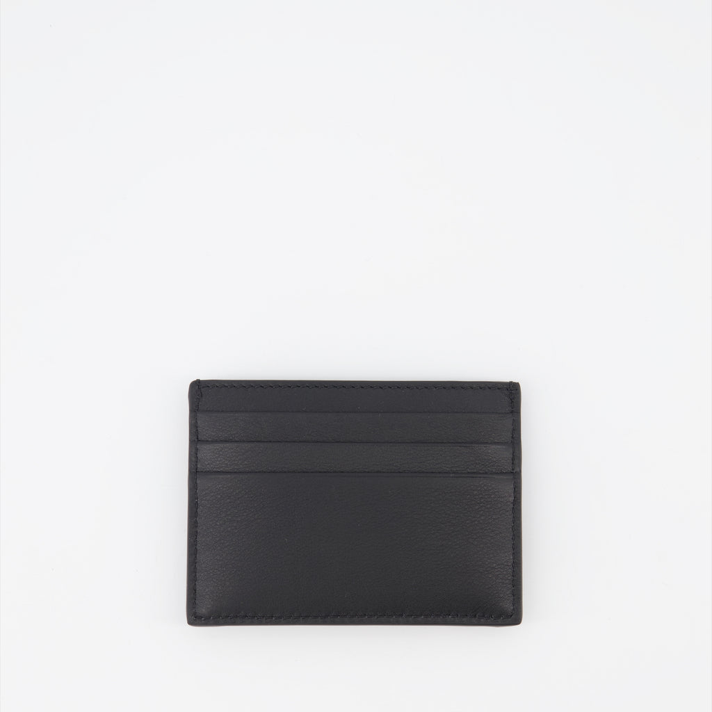 Petite maroquinerie Porte-cartes à harnais Alexander McQueen Noir Homme