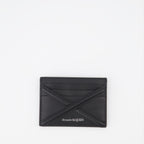 Petite maroquinerie Porte-cartes à harnais Alexander McQueen Noir Homme