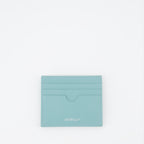 Small leather goods Jitney card holder Off-White Blue Women