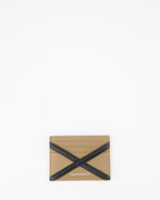 Small leather goods Harness card holder Alexander McQueen Beige Man
